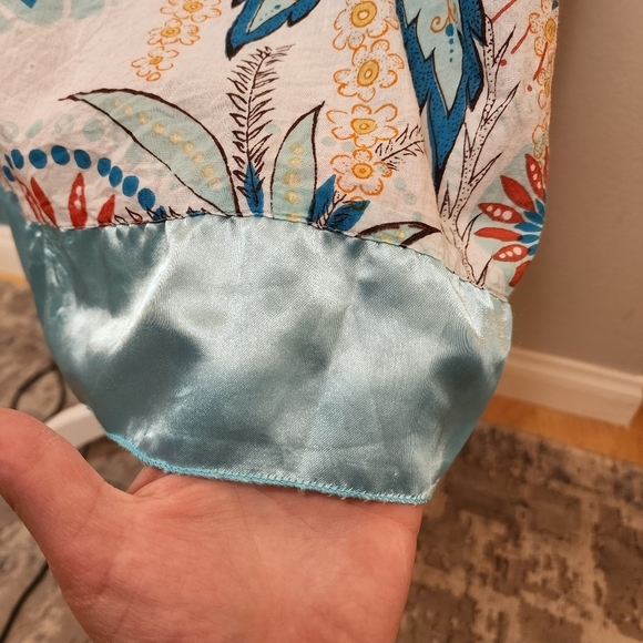 Cotton floral midi dress - Picture 6 of 12